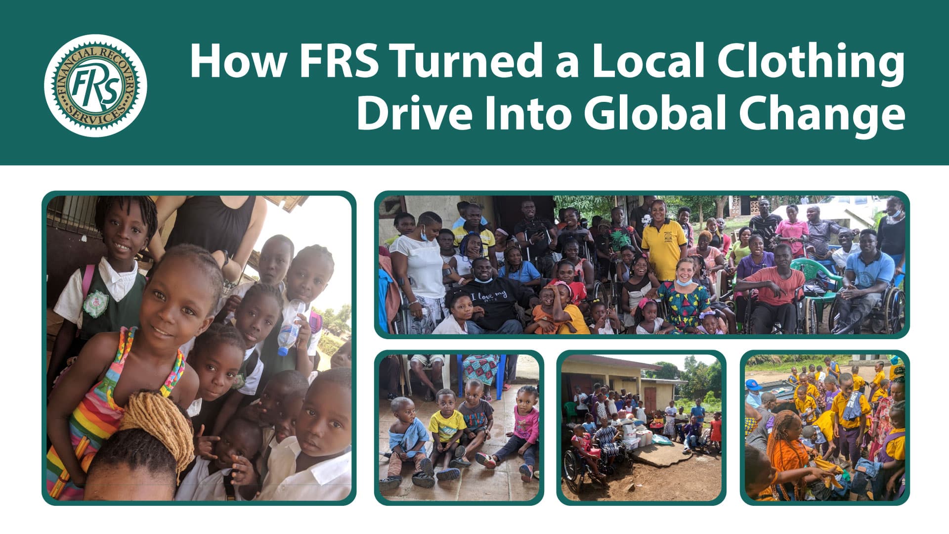 How FRS Turned a Local Clothing Drive into Global Change